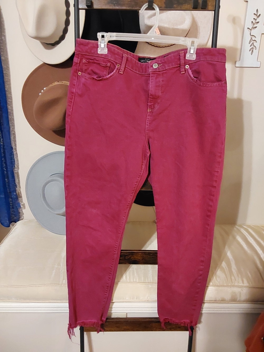 Lucky Brand Women's Ava Cropped Jeans Size 14